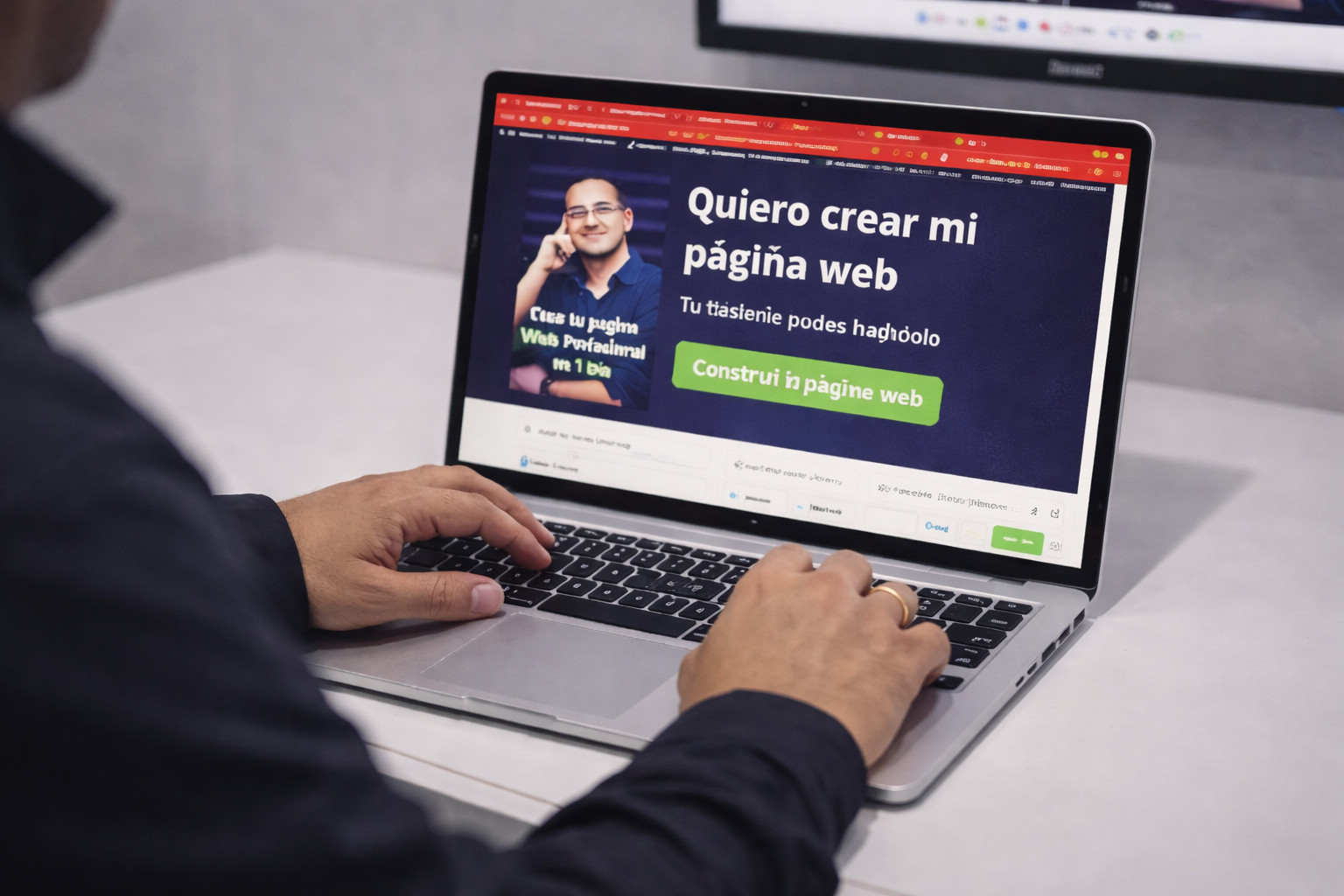 página web personal creada desde cero